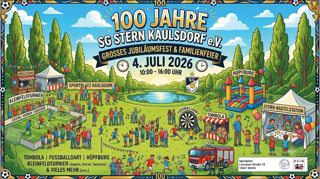 Vereinsfest für die ganze Familie