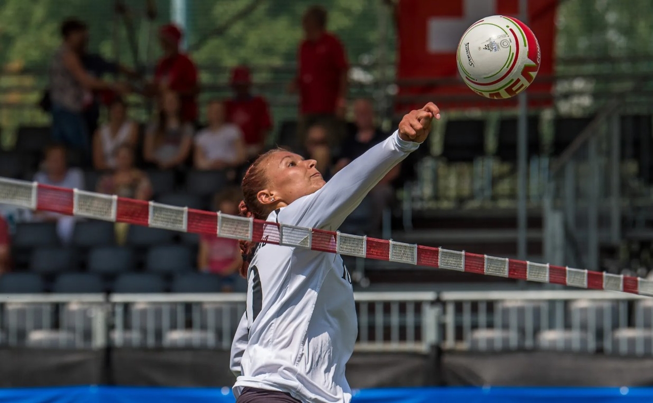Aniko Müller wurde Faustball Europameisterin